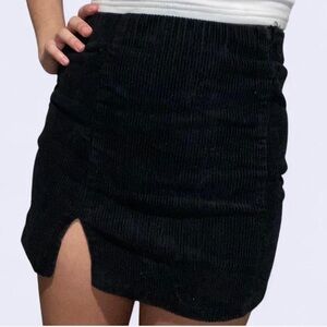 Forever 21 Black Mini Skirt with Zipper